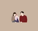 ご家族・ご友人などのデジタルイラスト作成いたします **写真に残った思い出のシーンをイラストにいたします！** イメージ3