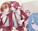 全身イラスト描きます TRPGなどの立ち絵、表情差分お任せ下さい イメージ3