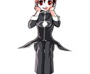 かわいいキャラの漫画やイラストを描きます デフォルメ、アイコン、通常の頭身、背景付きの一枚絵等描きます イメージ2