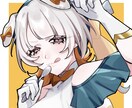 アイコン/1枚絵/立ち絵描きます 配信用やグッズ用、キービジュアルなど制作致します イメージ1