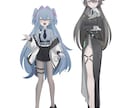 TRPGやキャラクターデザインのご制作をいたします お急ぎやミニキャラもご対応可能！ イメージ4