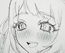 初出品✦SNSアイコン,1枚絵描きます 2枚目～は絵柄の見本のためラフ+直撮りの状態です イメージ2