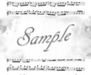 メロディ譜・コード譜を作成します 楽譜や音源をもとにメロディ譜・コード譜を作成致します。 イメージ4