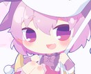 可愛いミニキャライラスト描きます 2頭身、3頭身の可愛いミニキャライラストを描きます イメージ1