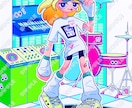 ポップでかわいいイラスト描きます おしゃれでエモい&今っぽい雰囲気お求めな方はご相談ください！ イメージ5