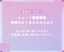 動画編集・字幕入れます シンプルさを持たせつつ、こだわりたい方へ イメージ1