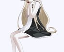 SNSアイコン・鑑賞イラスト・一枚絵お描きします あなただけのかわいいイラストをプレゼントします。 イメージ8