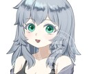 かわいいイラスト描きます かわいいSNS用アイコン、立ち絵等幅広くイラスト描きます イメージ1