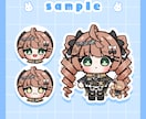 ミニキャライラスト作成します ＊もちもちのイラストでサムネやグッズに！＊ イメージ10
