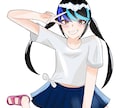 イラスト一枚かミニキャラ2体をかきます イラスト最短3日で作りますラフまでは修正何度でも可能 イメージ3