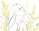 モードでおしゃれなアイコンイラスト描きます 華やか＆美しい！プレゼントにも◎ イメージ6