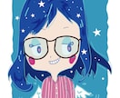 あなたをPOPなキャラに仕上げます 他とは違う個性的な似顔絵を表現します。 イメージ9