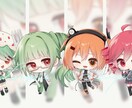 高解像度◎かわいいSD・ミニキャラを描きます MV・SNS・グッズ・アイコン用ゆるかわイラスト イメージ1