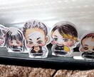 もちもちほっぺ似顔絵描きます 自分用プレゼント用アクリルスタンドバッジグッズにも✨  ✨ イメージ1