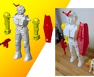 キャラクターフィギュア製作致します 画像や漫画絵からキャラクターフィギュアを製作致します！！ イメージ8