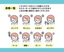 表情イラストセット作ります 毎日のブログ・SNS発信に使えるオリジナル表情イラスト！ イメージ3