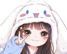 アイコン、似顔絵、イラストを作成します ゆるふわイラスト　アイコン　かわいいおしゃれ イメージ2