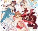 イラスト・一枚絵制作承ります SNSや配信用、キャラデザ、背景など幅広く対応いたします。 イメージ5