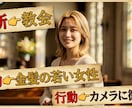 商用OK！シネマティック写真の生成術を授けます もう素材探しは不要！理想の実写画像を3分で生成できます。 イメージ3