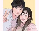 ウェルカムボードやプレゼントに使える似顔絵描きます お写真から似顔絵イラストを作成します！ イメージ9
