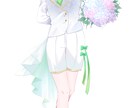 キラキラな女の子を描きます 立ち絵イラストやアイコン、1枚絵などを描きます！ イメージ1