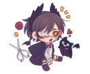 ちびキャラお描きします 【商業利用可】グッズやアイコン、動画立ち絵に！ イメージ8