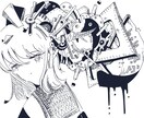 MV用1枚絵イラスト制作します ・ボカロPなど音楽活動においてMV用の1枚絵が必要な方へ イメージ6