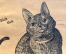 アンティークな動物のペン画お描きいたします 世界に1つだけ☆アナログ手描きで動物をお描きいたします☆ イメージ4
