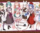 アイコン、一枚絵、キャラデザ等承ります 【期限、予算相談可】最短10日前後納品！ イメージ2
