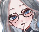 女の子や男の子の顔だけで魅力的なアイコン描きます お気に入りのキャラクターでSNS映えするアイコン作ります イメージ1