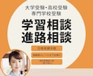 学習相談/進路相談/学習コーチング指導します 合格実績多数指導歴26年トップ講師が的確なアドバイスします！ イメージ1