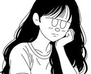 似顔絵、SNSのアイコン等描きます 個性的な表現のイラストを制作いたします。 イメージ3