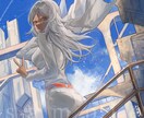 綺麗で繊細な絵柄でイラスト制作承ります 一枚絵、立ち絵、背景など、幅広くお描きします。 イメージ1