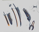 ロボットのキャラクターデザインをします メカをモデリングしたいけどデザインが描けない方にオススメ イメージ3