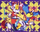 不気味ポップなハロウィンイラスト描きます 衣装デザインも可能★ポップでホラーなハロウィンイラスト♪ イメージ3