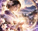 祈舞が貴方から視えた光を、貴方だけの画にします 貴方だけの「霊視画」を祈舞が作成いたします。 イメージ1