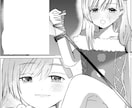 少女漫画風の見開き漫画を制作します 少女漫画風の繊細な作画で貴方だけの漫画を制作いたします！ イメージ3
