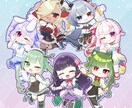 商用OK!ミニキャラ描きます グッズなど〇 貴方のお気に入りの絵柄でミニキャラ描きます イメージ4