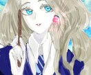 SNS用のアイコンをバストアップイラストで描きます 詳しい指定があればそれに応じてイラスト描きます。 イメージ3