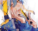 アイコン・1枚絵・キャラデザ等イラスト制作行います 期待しない程度に背景込でのお値段です！！ イメージ6