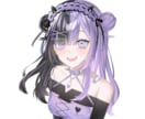 最短5日納品！かわいいイラスト描きます アイコン・サムネ・キービジュ・立ち絵・歌ってみたイラストなど イメージ2