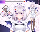 コスパ最強！Vデビューに必要なすべてを揃えます 表情4点付き！著作権譲渡！企業実績多数 イメージ5