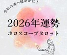 2026年の全体運をタロットで占います ＼写真付／ホロスコープスプレッドを用いて｜1年のテーマ全体運 イメージ1