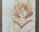 原画絵葉書毎月お届けします サブスク絵葉書、毎月お届けいたします。 イメージ3