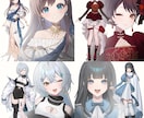 イラスト制作からモデリング迄対応致します 一括モデル制作をおまかせしたい方におすすめします イメージ5