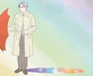 シンプルで、POP感あふれるイラスト⭐︎描きます どの作品にも一筆入魂!よいものを描くために、追求しています。 イメージ4