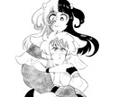 90年代のレトロチックでパワフルな絵をお届けます アイコン・歌ってみたサムネ・立ち絵作成など イメージ6