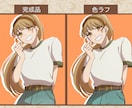 10名限定価格！アニメチックなイラストお描きします アイコン.一枚絵.サムネ等のイラスト制作対応可能です！ イメージ6