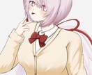中性的で可愛いイラスト制作いたします うる艶な瞳と透明感ある着彩であなたのキャラクターを彩ります イメージ3