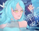 YouTubeサムネ・動画素材用一枚絵を作成します 雰囲気のある動画用一枚絵を作成します イメージ2